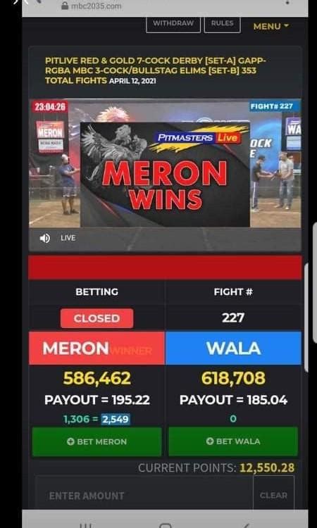 sabong warrior.net